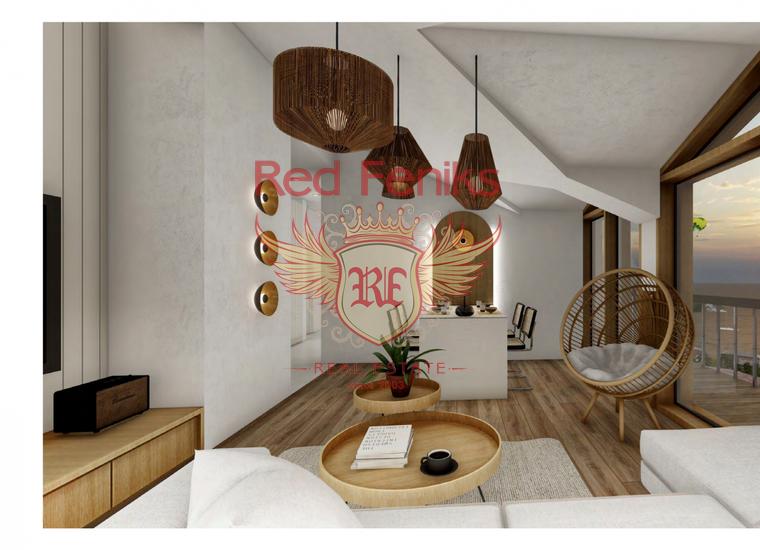 Две спальнями квартира с в новом комплексе, купить квартиру в Будва