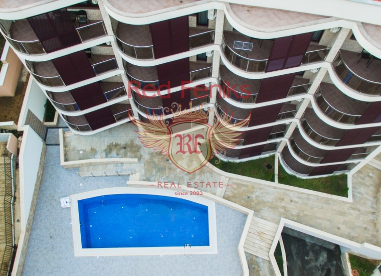 Новый жилой комплекс в Бечичах, Квартира в Бечичи Черногория