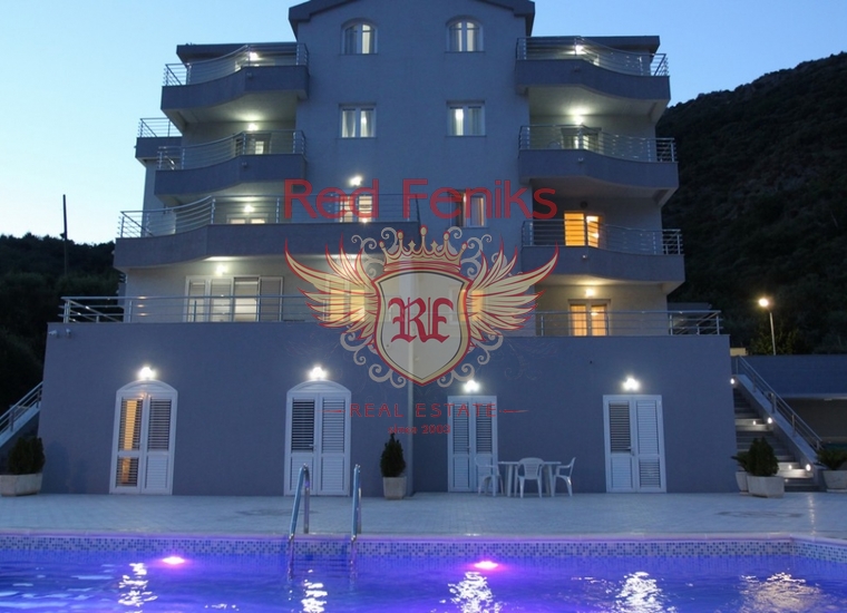 Прекрасный Отель в Бечичи, купить коммерческую недвижимость в Регион Будва