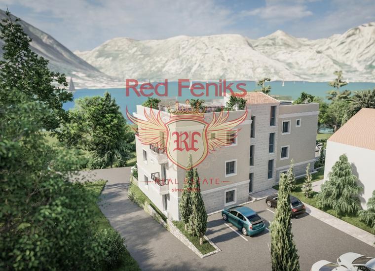 Апартаменты в новом комлексе в Доброте, Квартира в Доброта Черногория