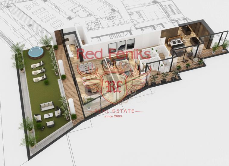 Новый жилой комплекс класса люкс в Бечичи, купить квартиру в Регион Будва