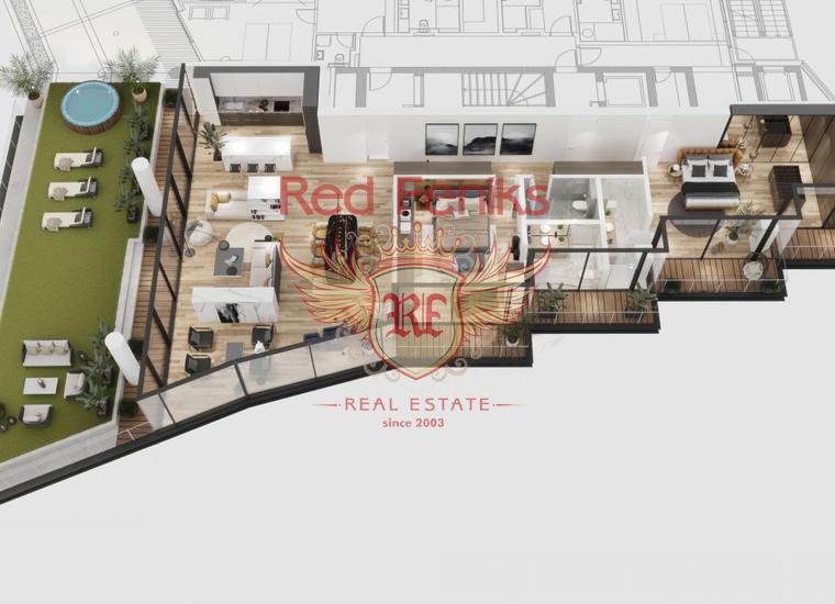 Новый жилой комплекс класса люкс в Бечичи, купить квартиру в Бечичи