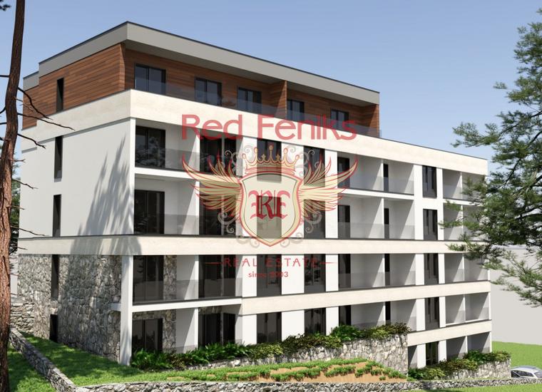 Квартиры в новом комплексе в Бечичи, купить квартиру в Регион Будва