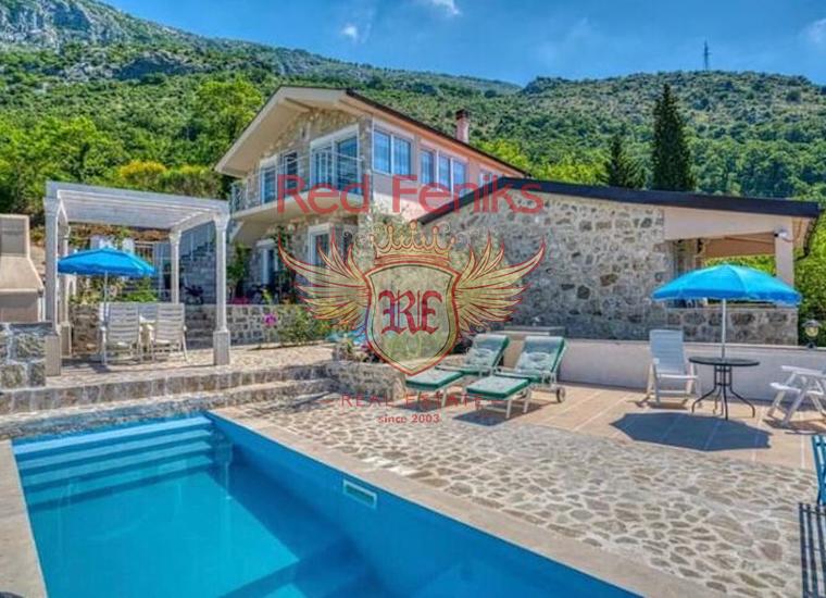 Вилла с видом на море и бассейном в Булярице, Дом в Регион Будва Черногория