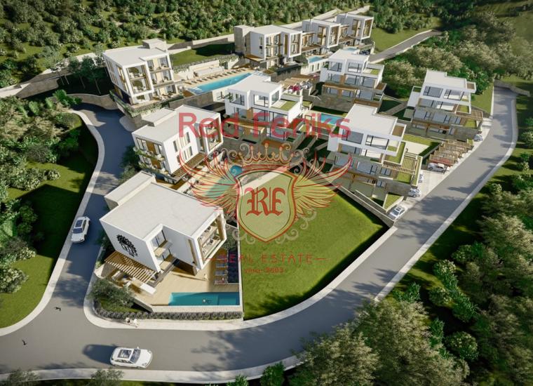 Новый жилой комплекс в Тивате, Доня Ластва, купить квартиру в Тиват